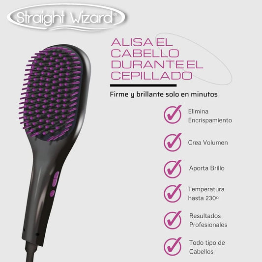 Cepillo Alisador Straight Wizard - TastyBeautySalon